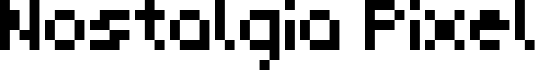 Nostalgia Pixel Regular