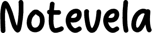 Notevela الخط