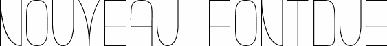 Nouveau Fontdue UltraLight