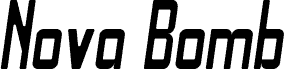 Nova Bomb Condensed Oblique