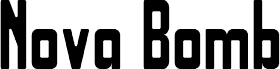Nova Bomb Semi Bold Condensed