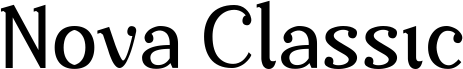 Nova-Classic-Personal-Use-Only Regular