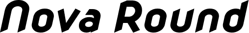 Nova Round Bold Oblique