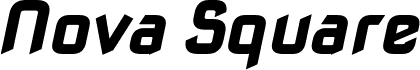 Nova Square Bold Oblique
