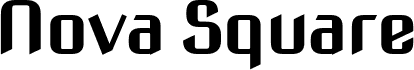 Nova Square Slim Bold