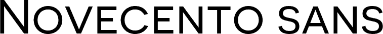 Novecento sans wide Normal