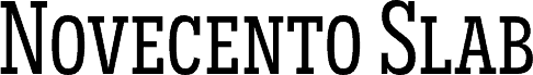 Novecento slab condensed Normal