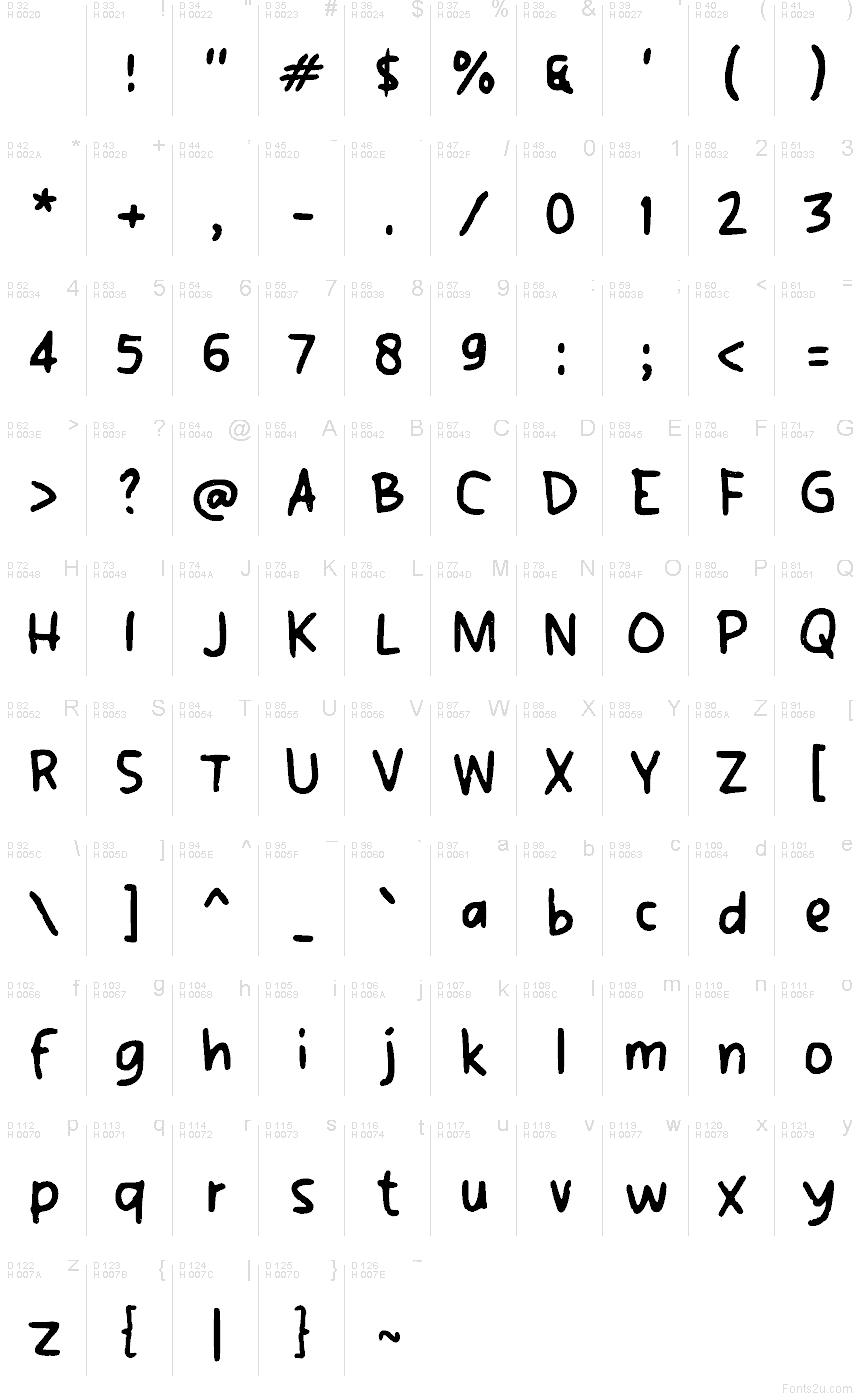Nreya font