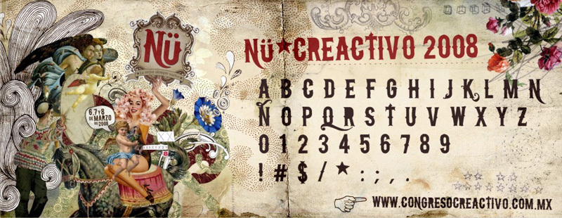 Nü*Creactivo 2008 الخط