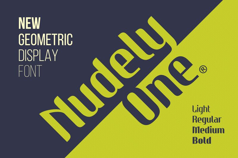 Nudely Schriftart