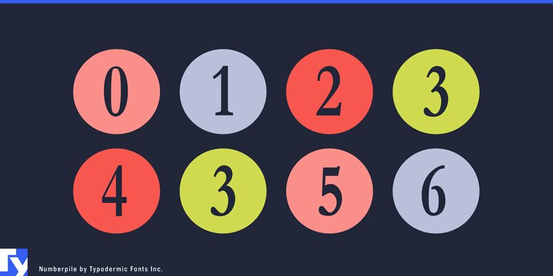 Numberpile Carattere