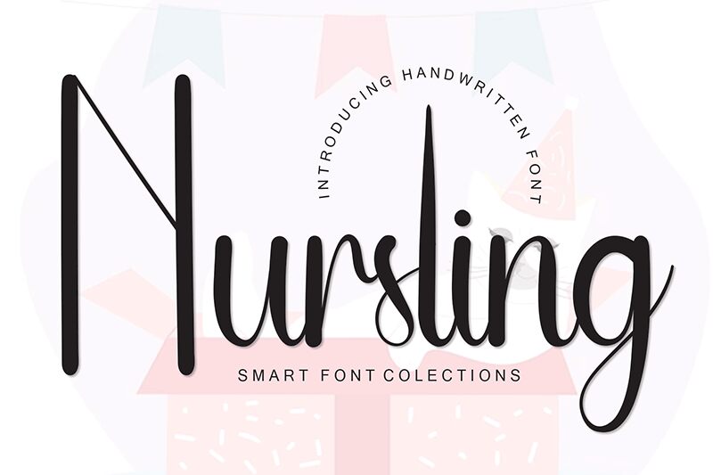 Nursling Schriftart