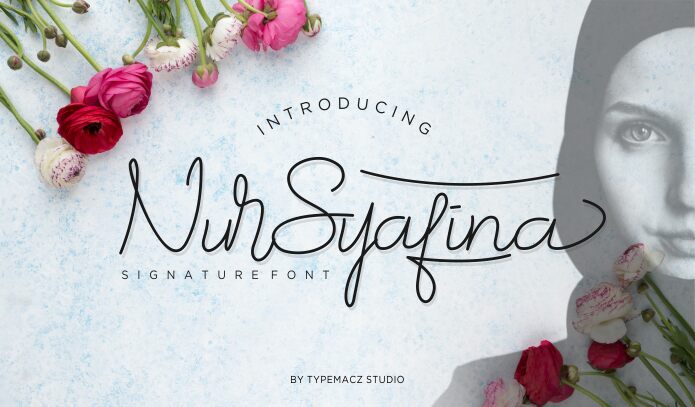 NurSyafina Schriftart