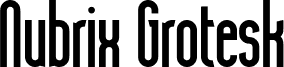 Nubrix Grotesk Regular