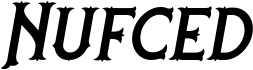 Nufced DEMO Italic