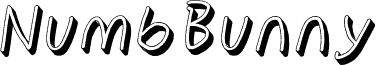NumbBunny Shadow Italic