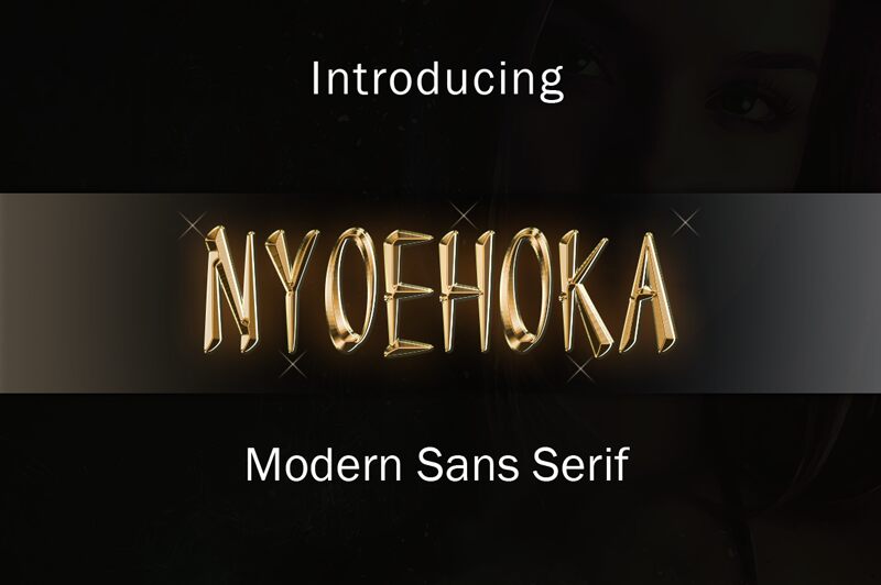 NYOEHOKA Schriftart