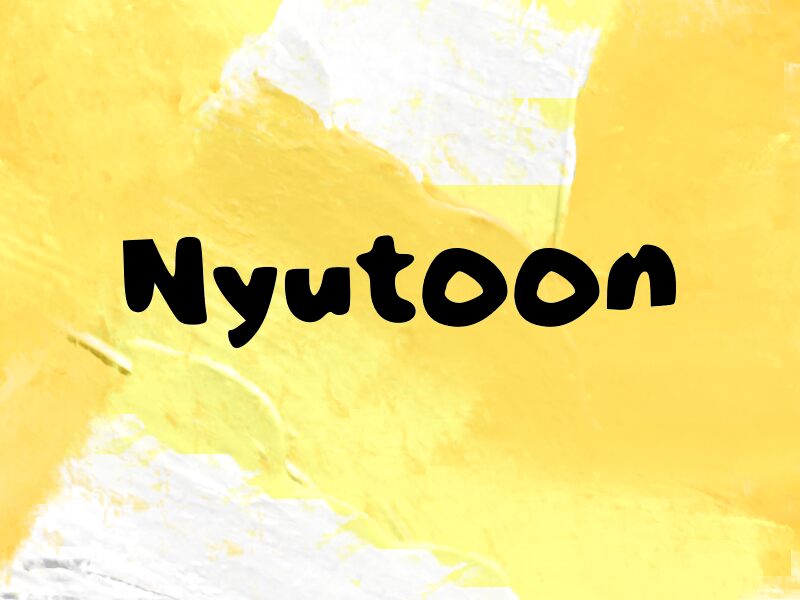 n Nyutoon 字体