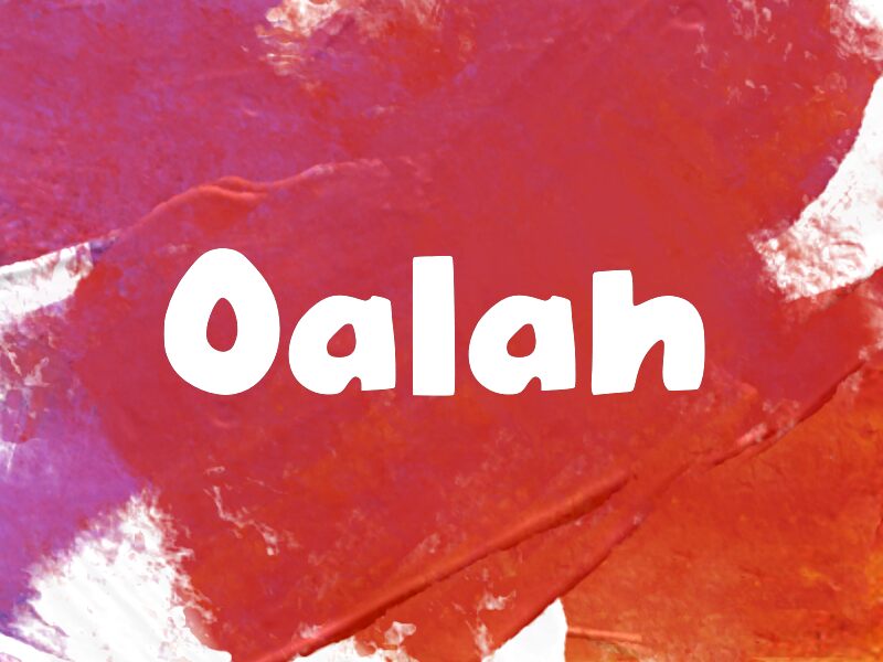 Oalah 字体