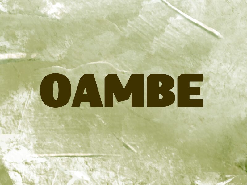 Oambe 字体