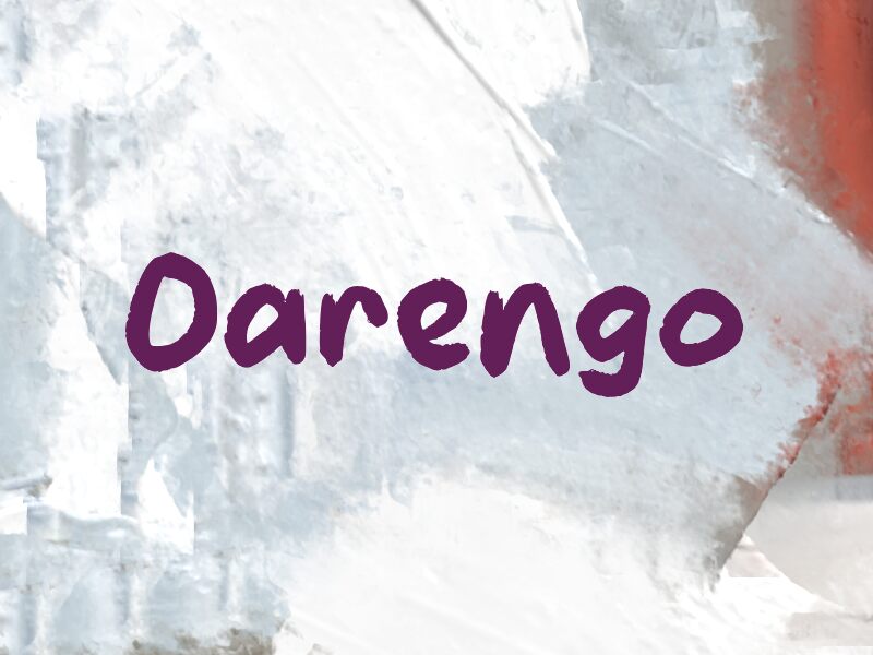 Oarengo 字体