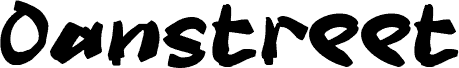 Oanstreet písmo