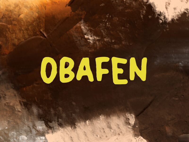 Obafen 字体