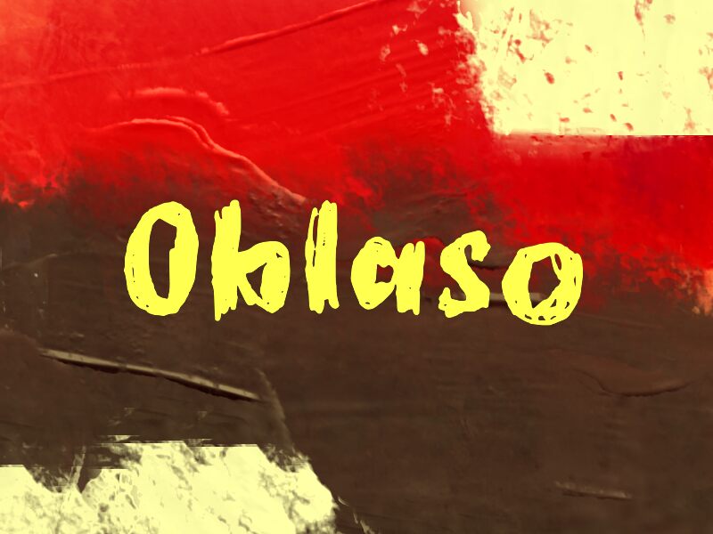 Oblaso Шрифт