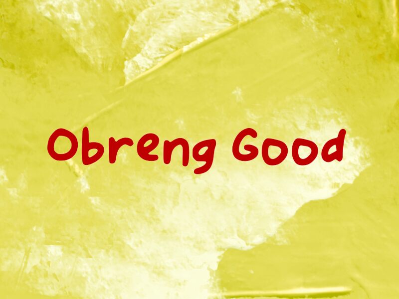 Obreng Good 字体