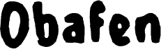 OBAFEN 字体