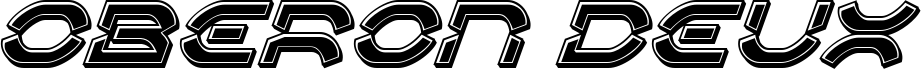Oberon Deux Bevel Italic