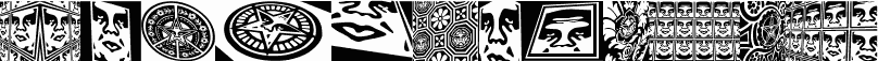 Preview of the Obey3DAlt font