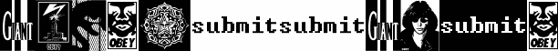 Preview of the ObeyAssorty font