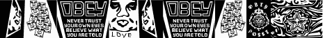 Preview of the ObeyPears font
