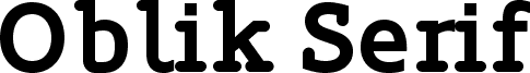 OblikSerif-Bold