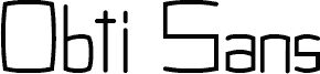 Obti Sans