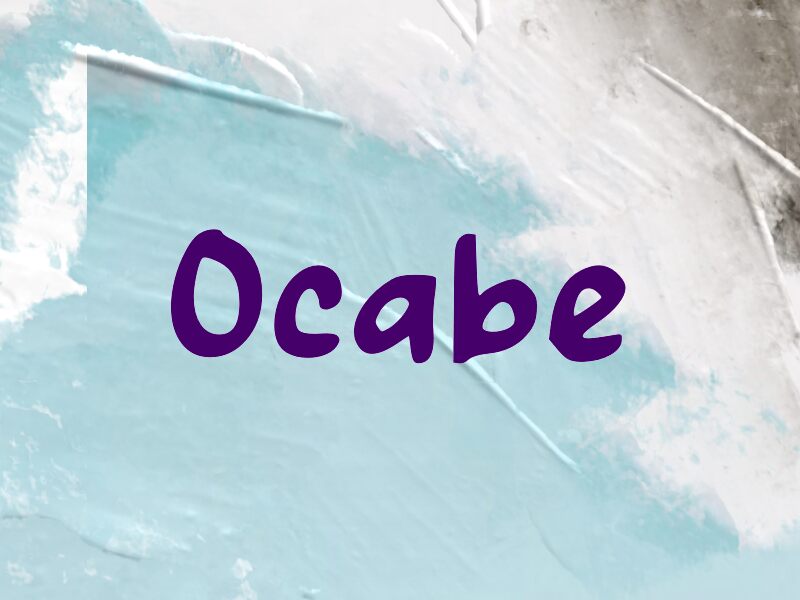 Ocabe 字体