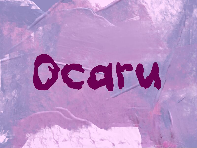 Ocaru Шрифт