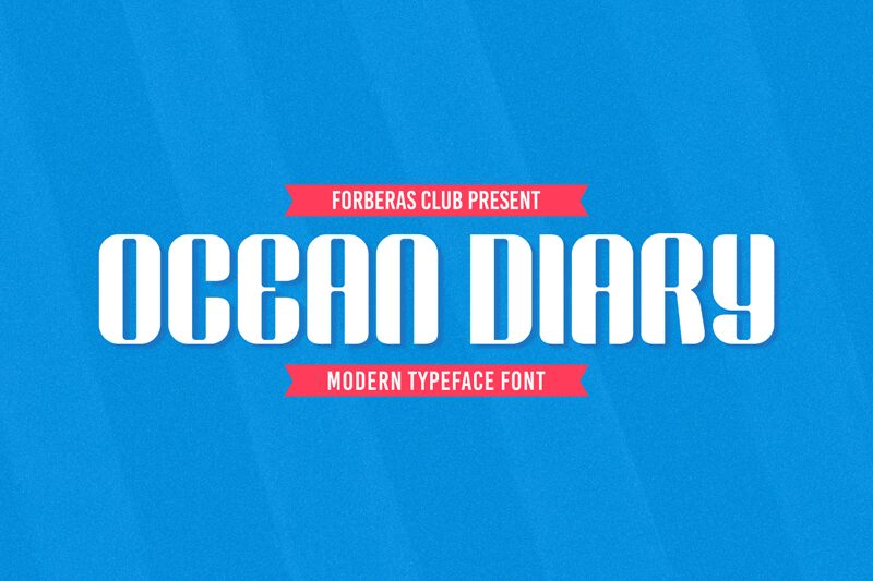 Ocean Diary Schriftart
