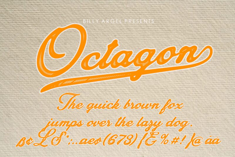 Octagon Schriftart