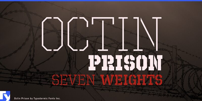 Octin Prison Schriftart