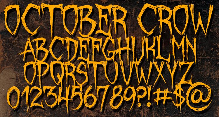 October Crow Carattere