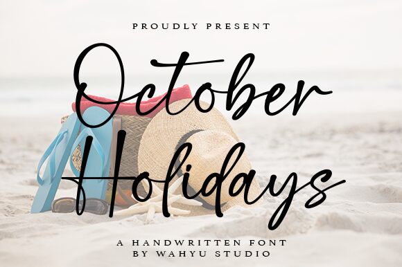 October Holidays Carattere