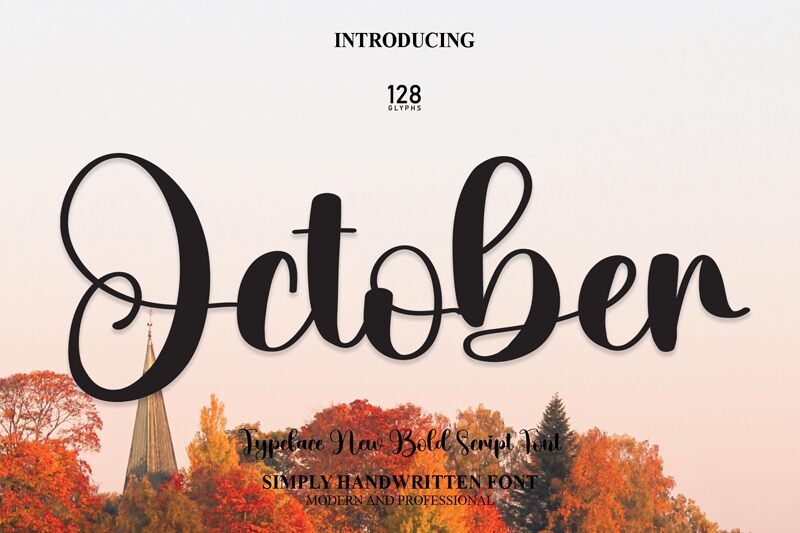 October font fonts2u