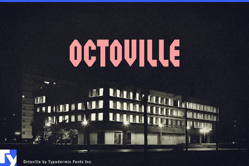 Octoville Schriftart