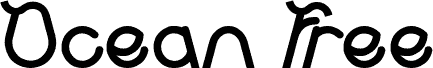 Preview of the Ocean Free Bold font