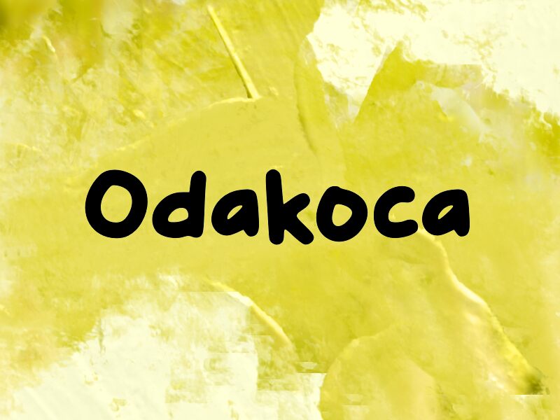 Odakoca 字体
