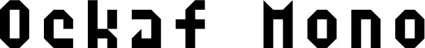 Oekaf Mono Regular