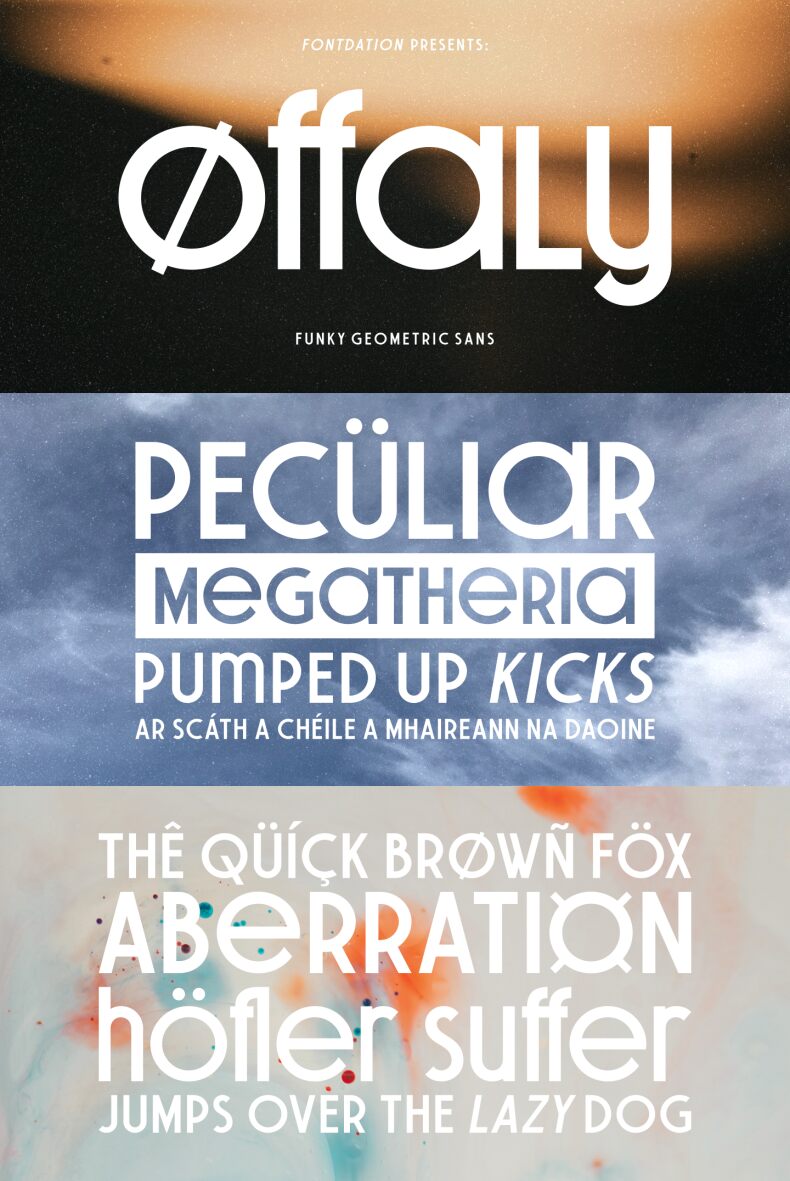 Offaly Schriftart