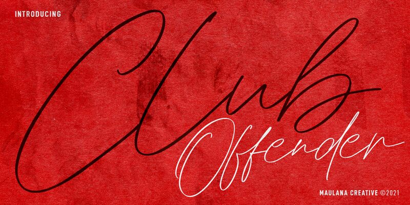 Offenders Club الخط